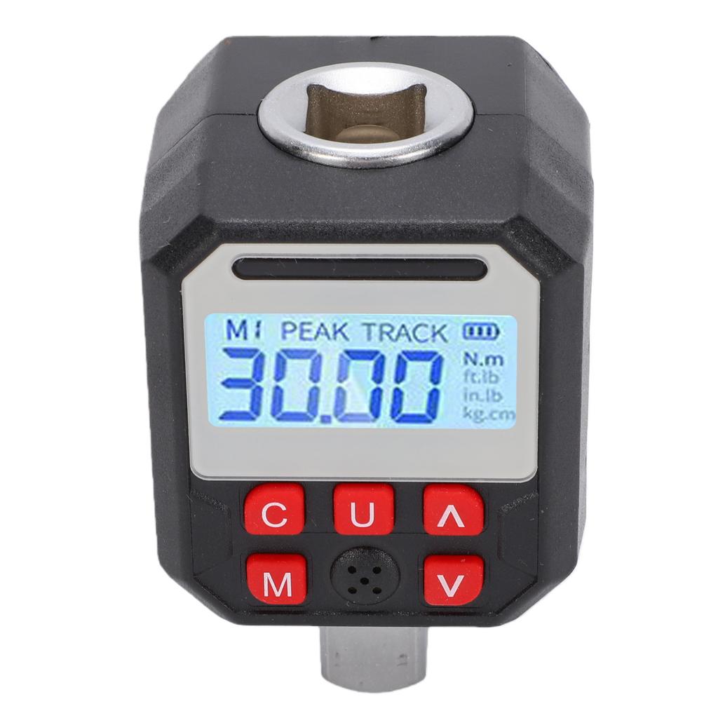 Digital Torque Adapter 1 2 Inch 3 To 60Nm Range + 2percent Accuracy Smart Torque Gauge with Color LCD Screen