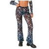 Missy Empire Womens/Ladies Mesh Printed Trousers