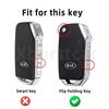 TPU Car Key Cover Case Shell Fob Holder for Kia Proceed Cerato Sportage Ceed Soul Xceed Niro EV Seltos Telluride Sorento K3 K5