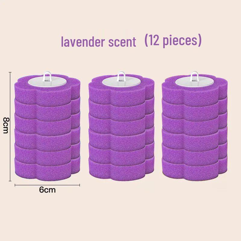 Wall-Mounted Disposable Toilet Brush Set with Replacement Head - No Dead Angle Design for Household Bathroom Cleaning