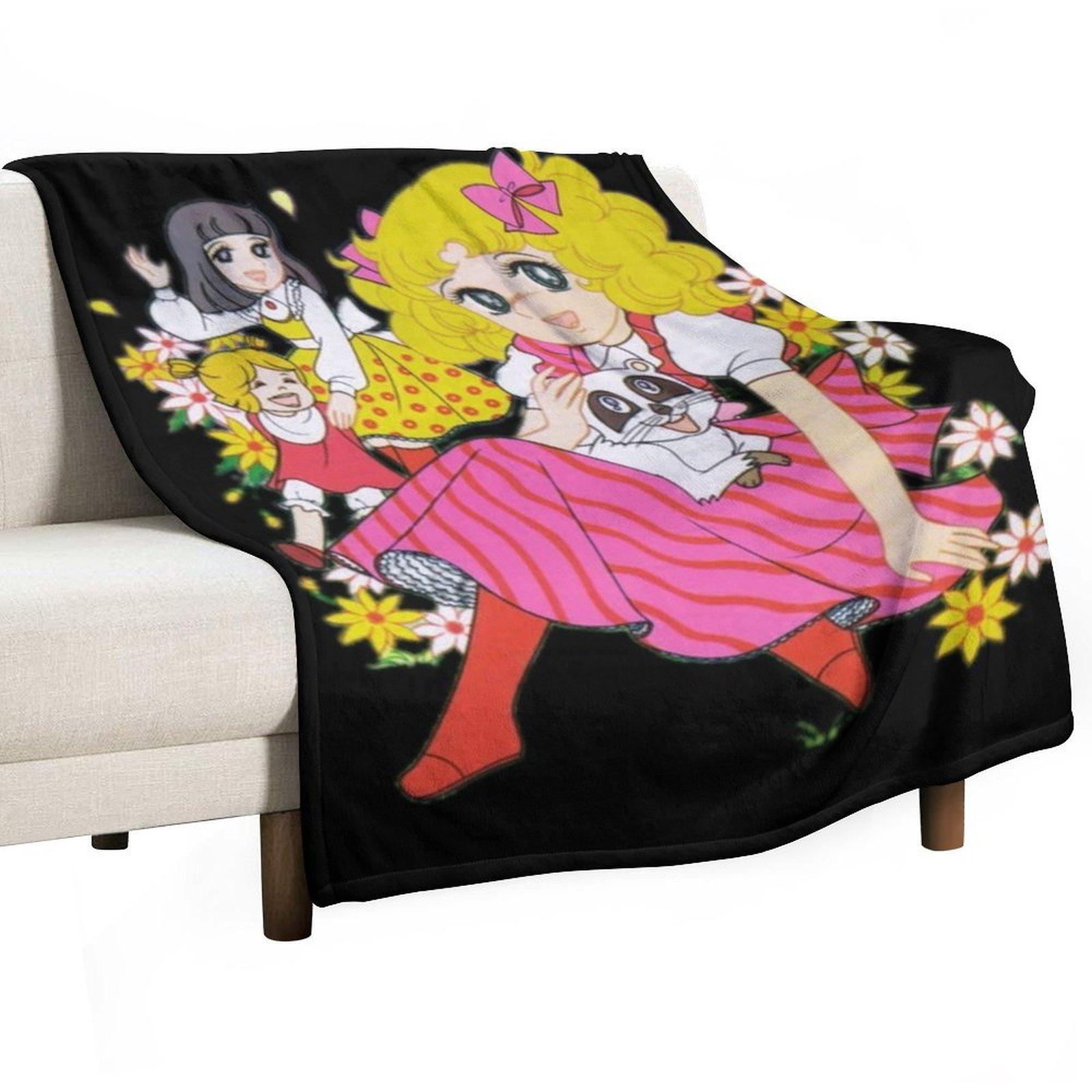 

CANDY CANDY Throw Blanket Kid S Cute Sofa Throw Heavy Blankets 30x40in
