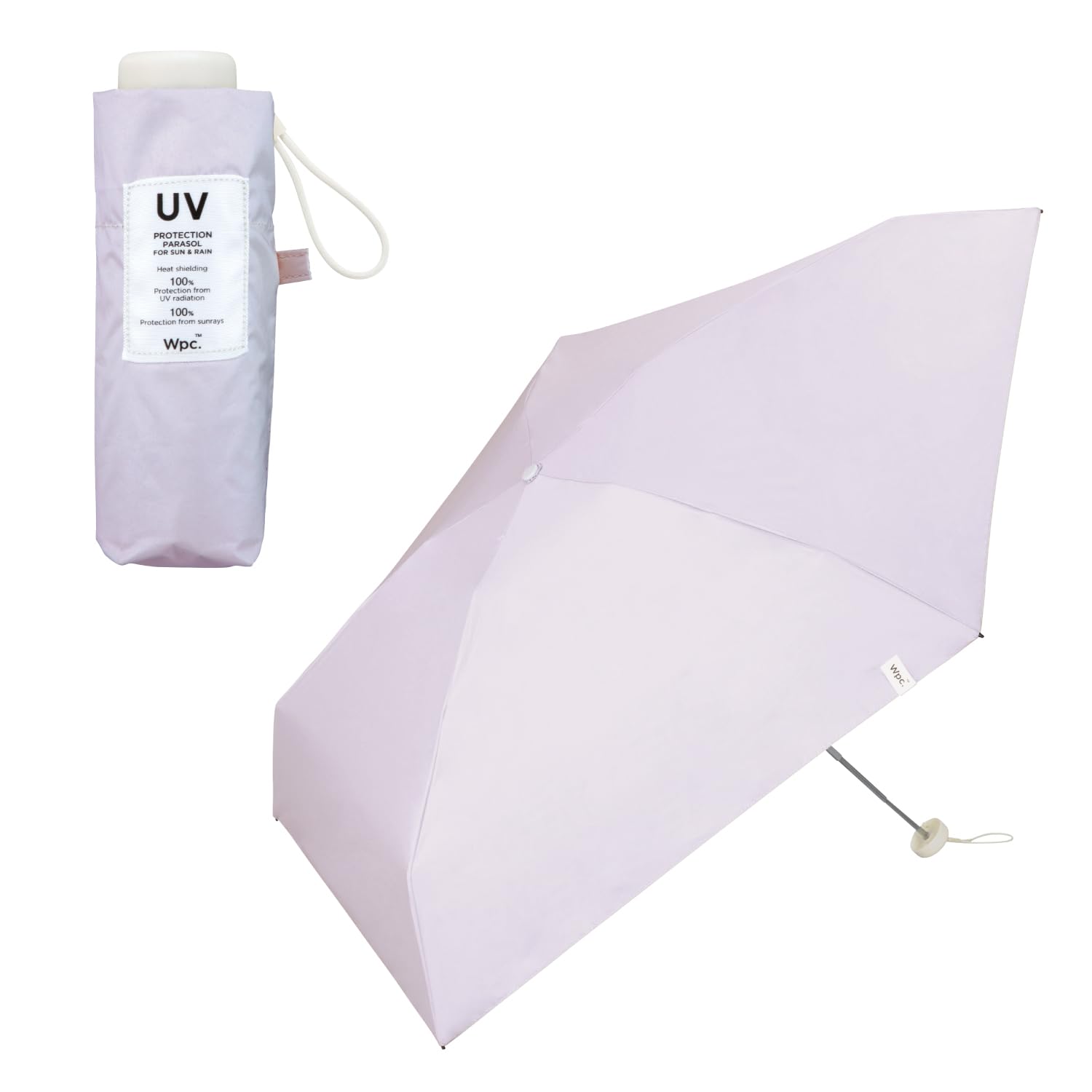 

детский лавандовый УФ для солнечной и дождливой погоды складной 50см для для поездок на работу или для Wpc. Ультрамаленький зонтик, зонтик, {100% затенение, 100%