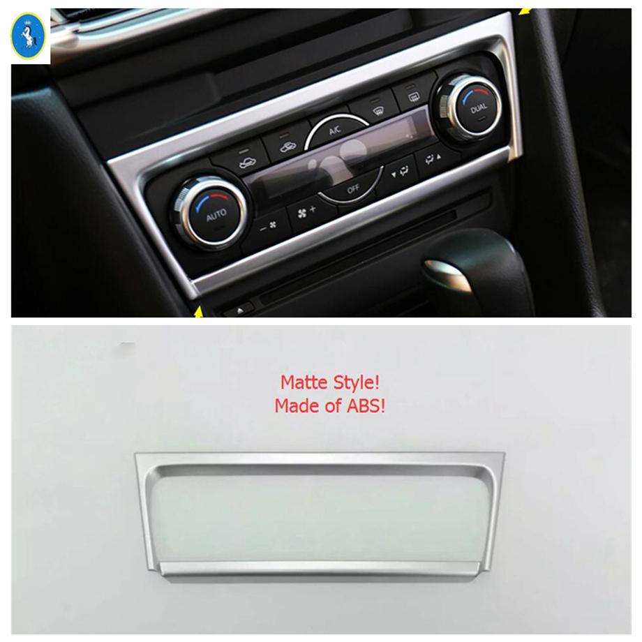 Matte Window Lift Button / Steering Wheel / Gear Shift / Air Outlet Vent Cover Trim For Mazda 3 2017 2018 Interior Accessories