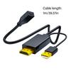 HDTV Male To Mini DP Female Video Cable 4K 60Hz Resolution Support Connection Cord For Monitors And Projectors