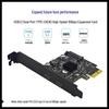 USB 3.2 Gen 2 Dual Type-C Expansion Card with ASMedia ASM3142, 10Gbps