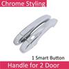For Renault Clio Lutecia V MK5 BF ~ Auto Luxuriou Anti-dirty Chrome Exterior Door Handle Cover Car Accessories Sticker