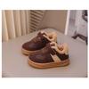 Korean Version of Children's Cotton Shoes Winter New Boys' Lamb Wool Velvet Warm Winter Shoes Girls' Baby Two Cotton Shoes