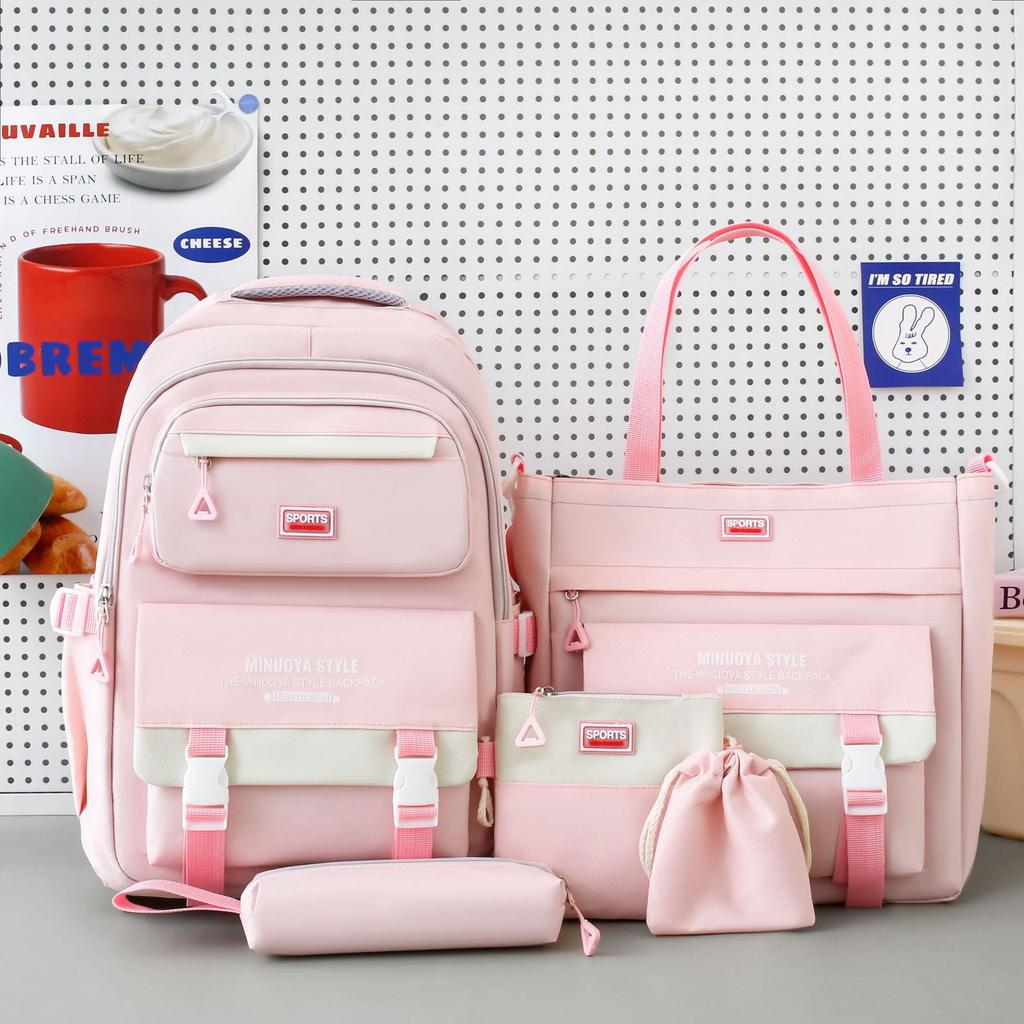 Large Capacity  Small  Fresh and Lovely High Value Campus Backpacks for Middle School Students and Primary School Students.