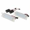 2 Stück Canbus LED Kennzeichenbeleuchtung Weiß Für Alfa Romeo 147 156 159 166 Brera Giulietta Typ 940 MiTo Romeo GT Spider 939