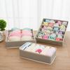 Faltbares Unterwäsche-Aufbewahrungsbox-Set - Vierteiliger Kleiderschrank-Organizer
