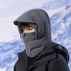 Windproof Warm Scarf Face Mask Keep Warm Lei Feng Hat Portable 3-in-1 Winter Cycling Hat  Skiing