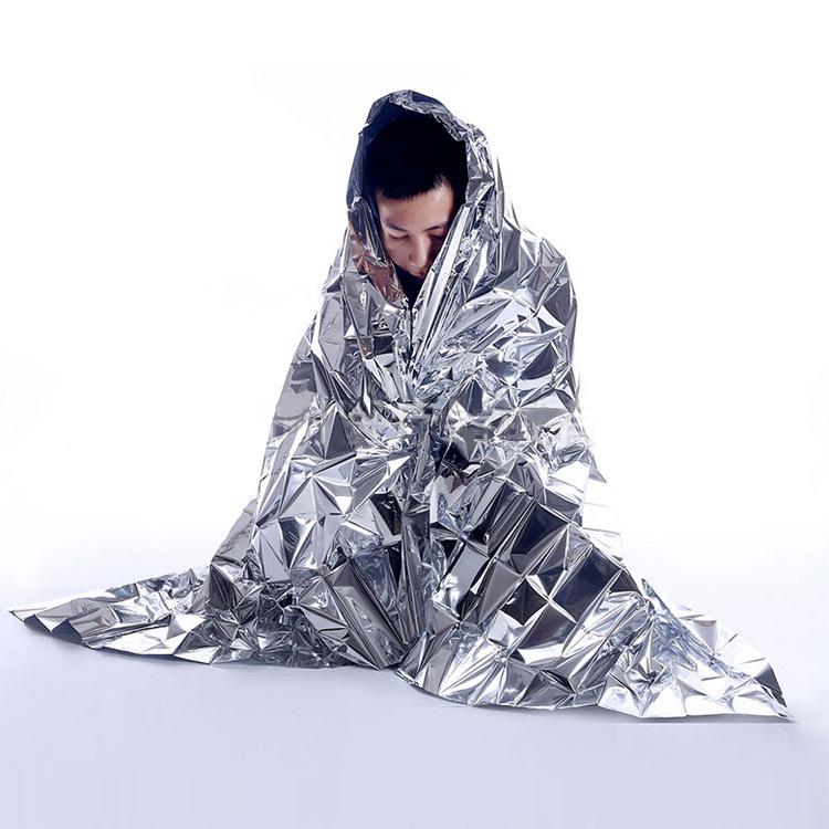 Reflective Insulation First Aid Blanket for Outdoor Survival and Cold Protection