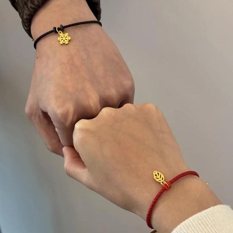 Tv Series The First Frost Sang Yan Wen Yifan Cosplay Bracelet Adult Unisex Woven Couple Hand Chain Gift Jewelry Accessories