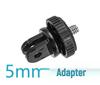 AEE Action Camera Mounting Bracket with 5MM Square Screw & Magnetic Tripod Adapter