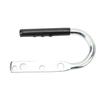 Trailer Coupler Lift Handle Galvanized Steel Rubber Tongue Handle for RV Caravan Boat