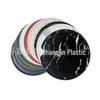 PU Heat-Resistant Non-Slip Round Leather Coaster Placemat - High Temperature Insulation Pad