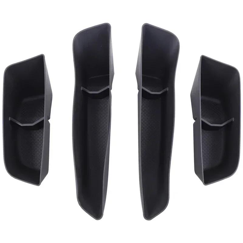 4PCS Multifunctional Durable Car Car Front Rear Inner Door Storage Box For BYD Seagull Protection Waterproof Storage Accessories