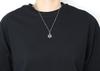 good vibrations Hexagram Star of David pendant made of natural wood and sterling silver (925).