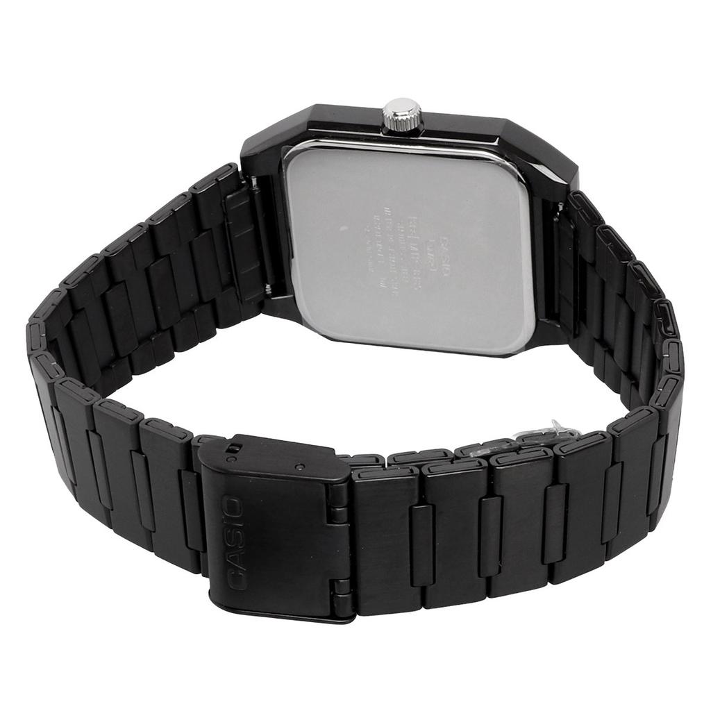CASIO Standard Analog Quartz Black IP Overseas Watch, MTP-B185B-7AV