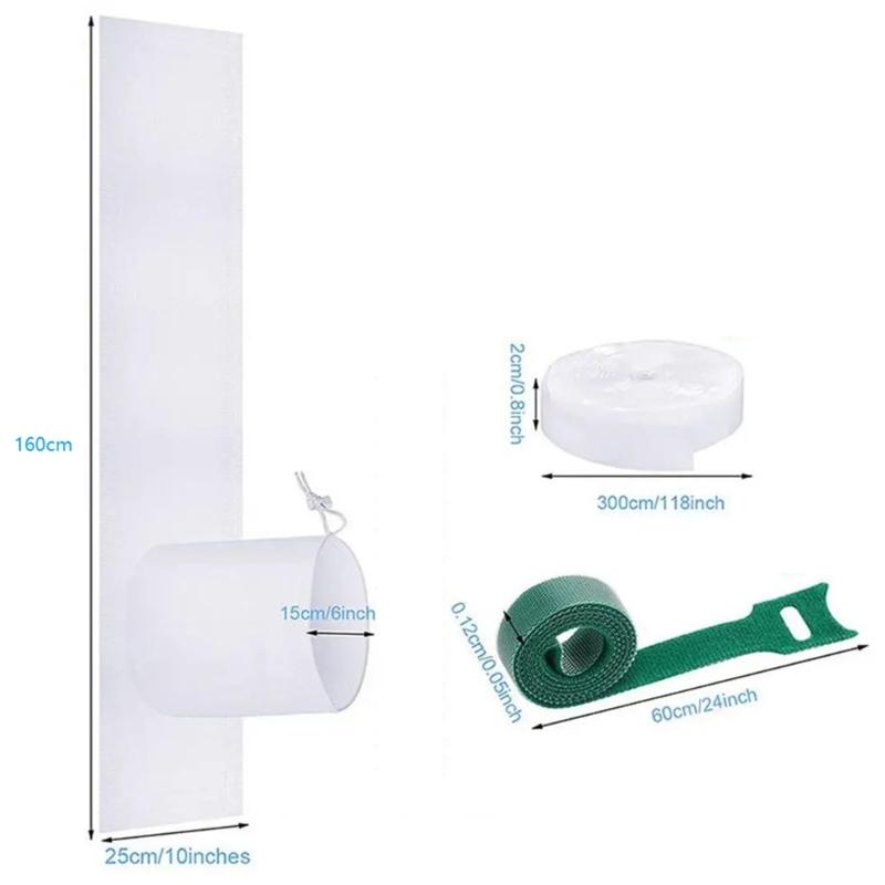 Energy Saving Window Seal Flexible Cloth Sealing Cloth Air Lock Window Seal Polyester Texture for Bedroom Window