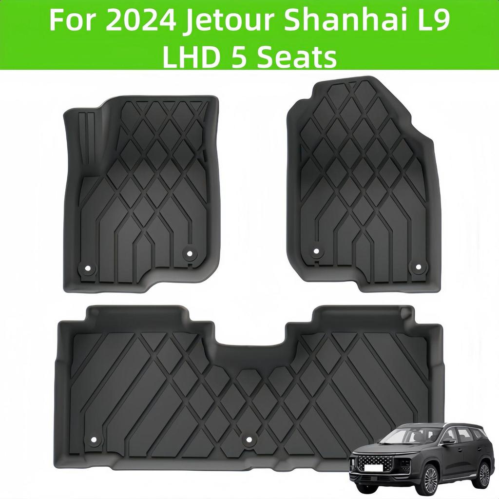 2024 Jetour Shanhai L9 TPE Floor & Trunk Mats