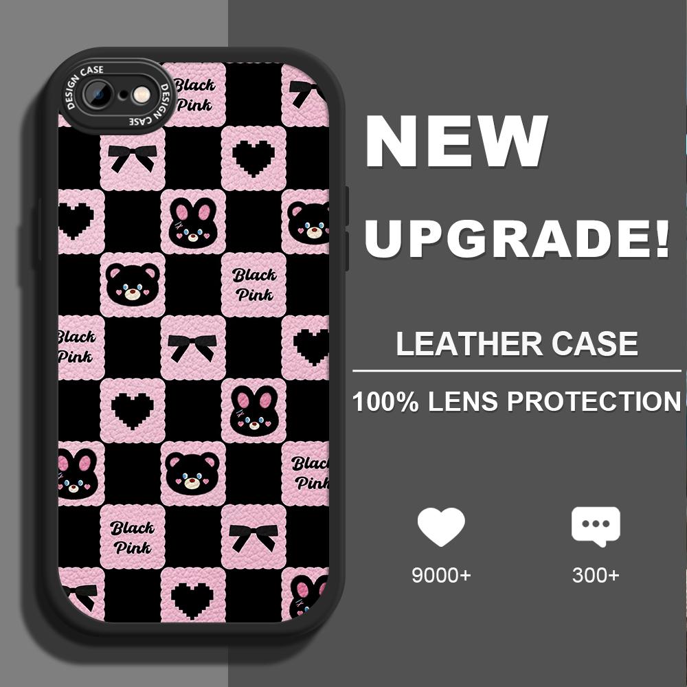 

Модный чехол для телефона из искусственной кожи с милым медведем и кроликом для Infinix VIVO OPPO Reno Realme Huawei Nova Honor, чехлы для смартфона Infinix Smart 5