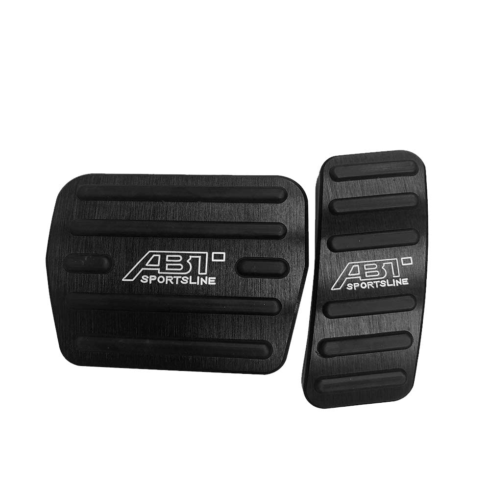 BOYOUS Aluminum Pedal Covers for Volkswagen Golf Tiguan Golf and Golf No Tools and Set of 2 High-Quality 7, 5N, GTI, Touran, Required,