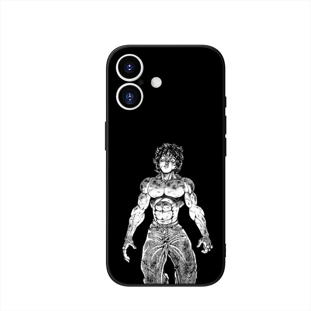 

Baki Cartoon Hanma Phone Cover Case for Samsung Galaxy A55 A54 A25 A36 A17 A26 A35 A33 A34 A14 A37 S8 S9 S20 S21 FE S10 Plus Galaxy A26 5G