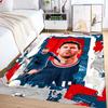 Ziel Messi: Triumph Rosa Teppich Fußmatte Druck Schutzpolster Kunst Badezimmerteppich