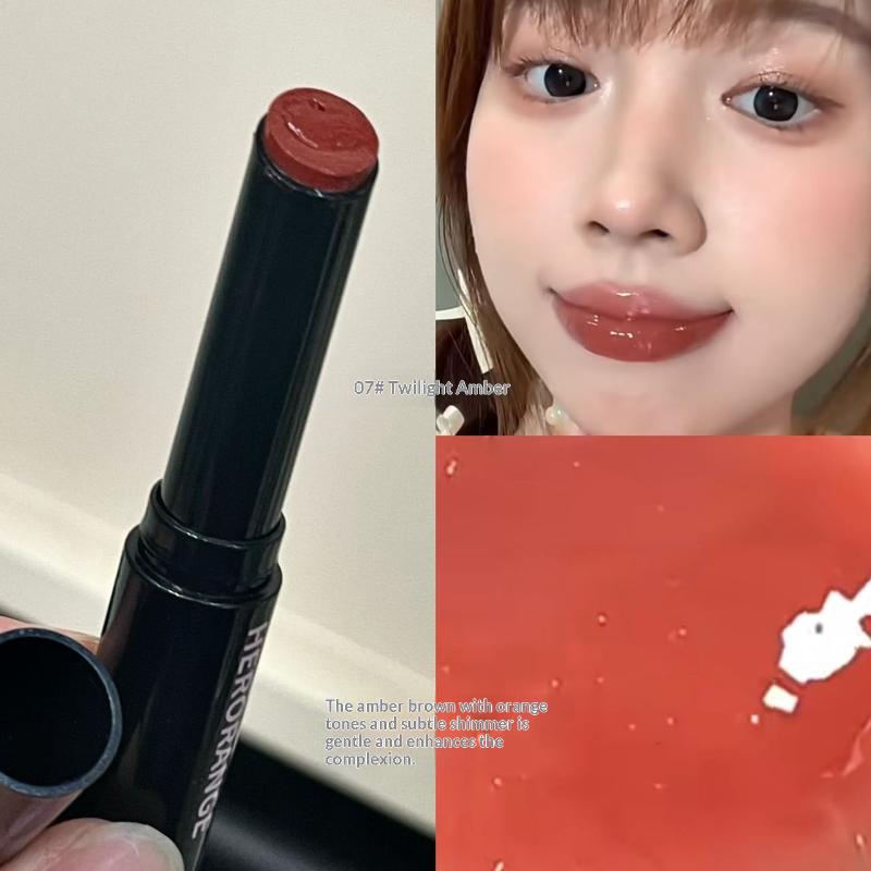 Spiegelglas Gelee Fester Lipgloss Pfirsich Lippenstift Feuchtigkeitsspendender Klarer Wasser Lipgloss Feuchtigkeitsspendender Lip Tint Make-up Koreanische Kosmetik