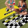 Mooneyes Room Bath Towel Microfiber Soft Water Absorbing Breathable For Girl Kids Decorative Cartoon Beach Towel