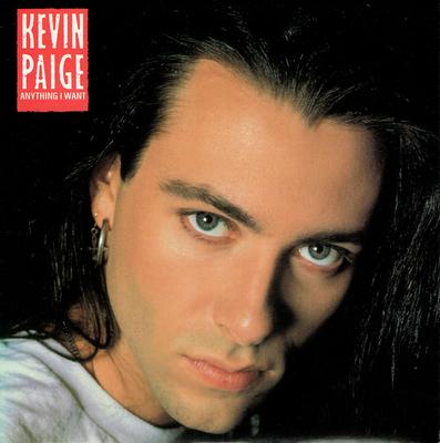 7inch Record KEVIN PAIGE - Anything I Want CHS3444 Chrysalis 1990 UK Pop Used