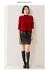 Women's High-Neck Cashmere Sweater: Thick, Solid Knitwear for Autumn/Winter