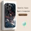 Game Street Fighter Classic Japan Poster Phone Case For iPhone 17 16 15 14 13 12 Plus Pro Max High-end Luxury Magsafe Sheepskin