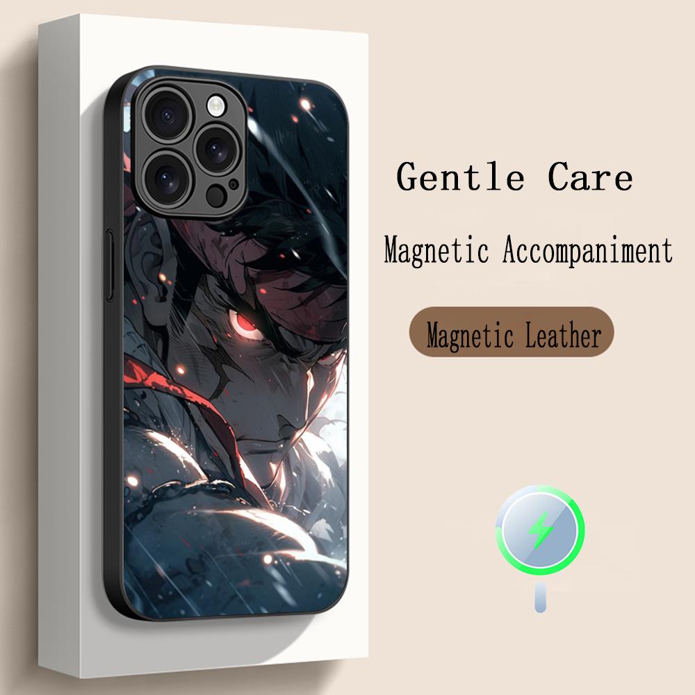 Game Street Fighter Classic Japan Poster Phone Case For iPhone 17 16 15 14 13 12 Plus Pro Max High-end Luxury Magsafe Sheepskin