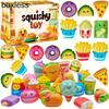 1 Stück Langsam Aufgehendes Weiches Quetsch-Donut-Spielzeug, Süßer Stressball als Geburtstagsgeschenk, Mitgebsel-Füller, Oster-, Halloween-, Weihnachts-Giveaway