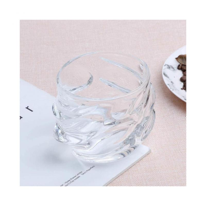 Whiskey Tumblers 280ml Non-Lead Crystal Cocktail Glass Barware Old Fashioned Cocktail Glass Cups