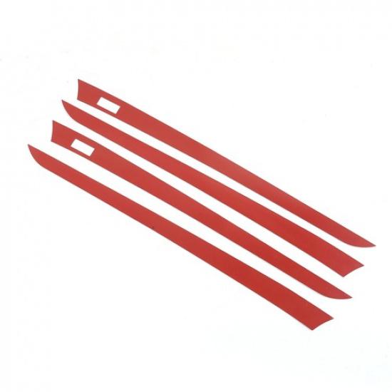 Glossy Piano Black Interior Door Panel Trim Sticker For Infiniti G25 G35 G37