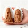Praying Girl Angel Silicone Mold Diy Candle Scented Wax Plaster Ornament Mould Handmade Crafts Home Decoration Mold