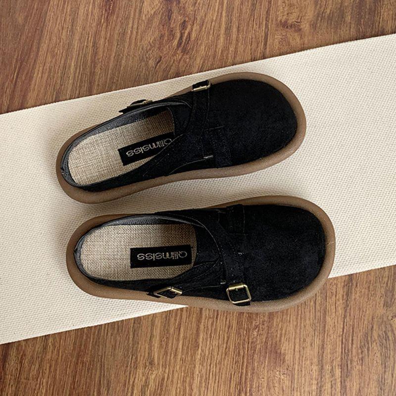 

Тапочки женские носят новую сумку на голове и полутапочки летом, беременные женщины ленивые люди педалируют полуподдерживающие одинарные туфли 35