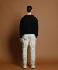 PANICALE Black Wool Blend Waffle Round Knit