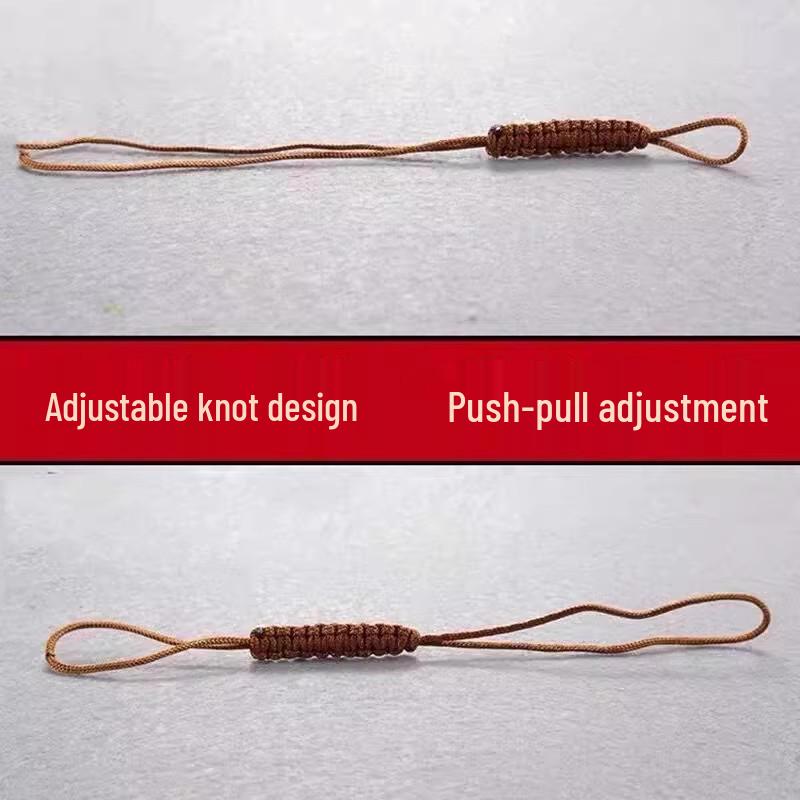 Handmade Zisha Teapot Lid Rope - Protective Anti-Drop Rope for Kung Fu Tea Ceremony