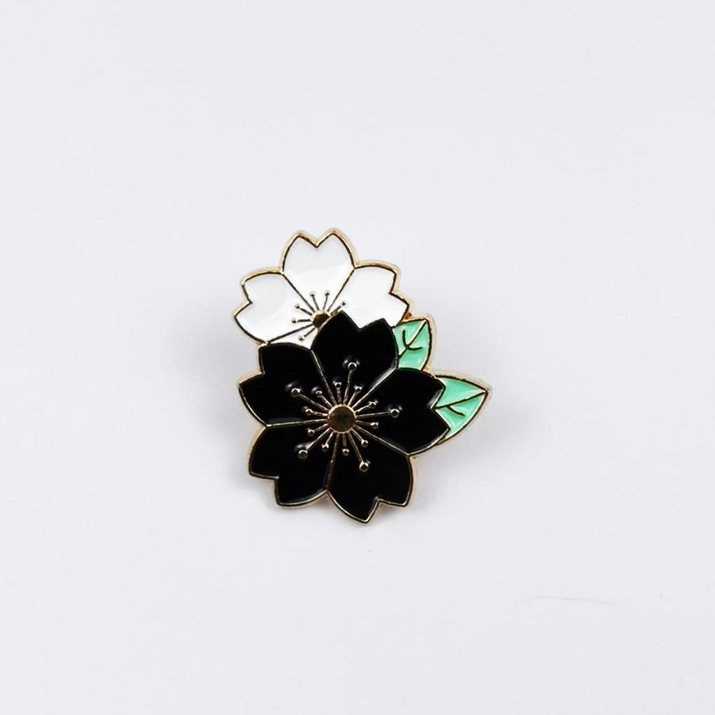 Elegant Colorful Flower Metal Brooch for Ladies - Drip Oil Alloy Corsage, Backpack Decoration & Clothing Accessory