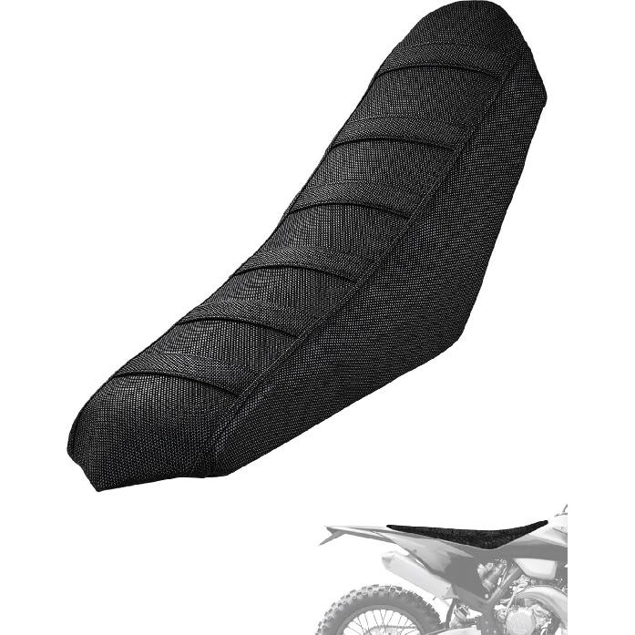 

Black Stripe Universal Seat Cover Non-Slip for Electric Dirt Pit Bike Ebike Motorcycle Motocross Enduro Off Road Cushion Guard-Green чёрный