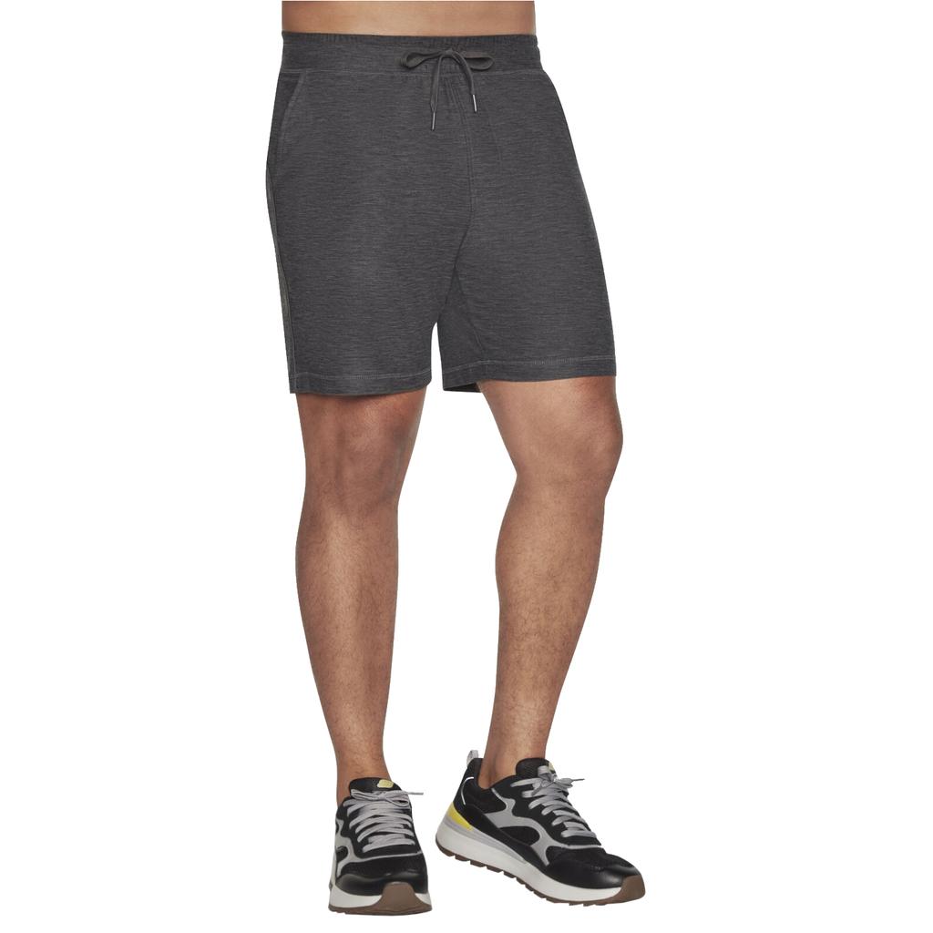 Skechers Skech-Knits Ultra GO Lite 7 Inch Short, Mens Grey Shorts