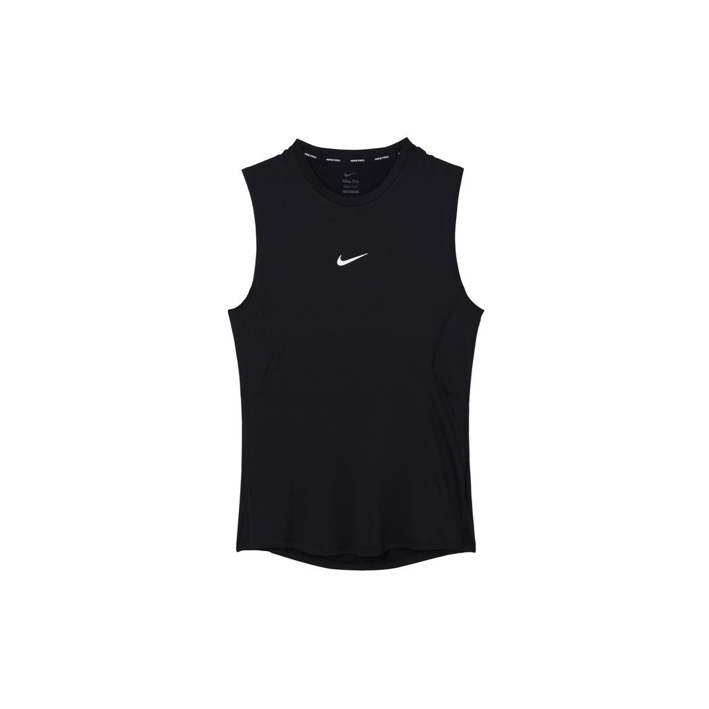 Nike Pro Solid Rychleschnoucí Kompresní Tréninkové Tílko Pánské Tílka Černá FB7915-010