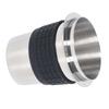 58mm Edelstahl Kaffee Dosierbecher Kaffee Maschinen Griff Aufnahme Pulverbecher mit Silikon