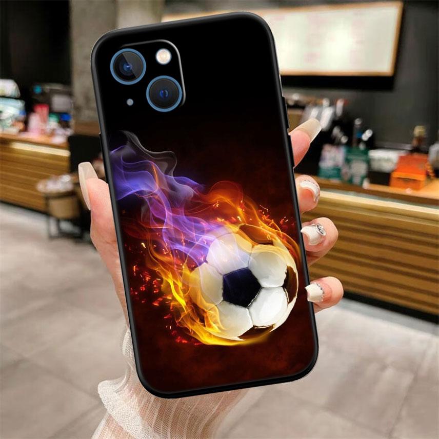 IK29 Football Soccer Phone Case for OPPO A40 A60 A80 A15 A16 A16K A12 A17 A17K A54 A54S A53 A53S A55 A56 A57 A98 F23