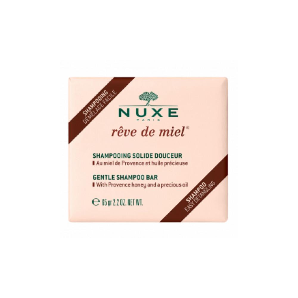 

Nuxe Rêve de Miel Нежный твердый шампунь 65 грамм