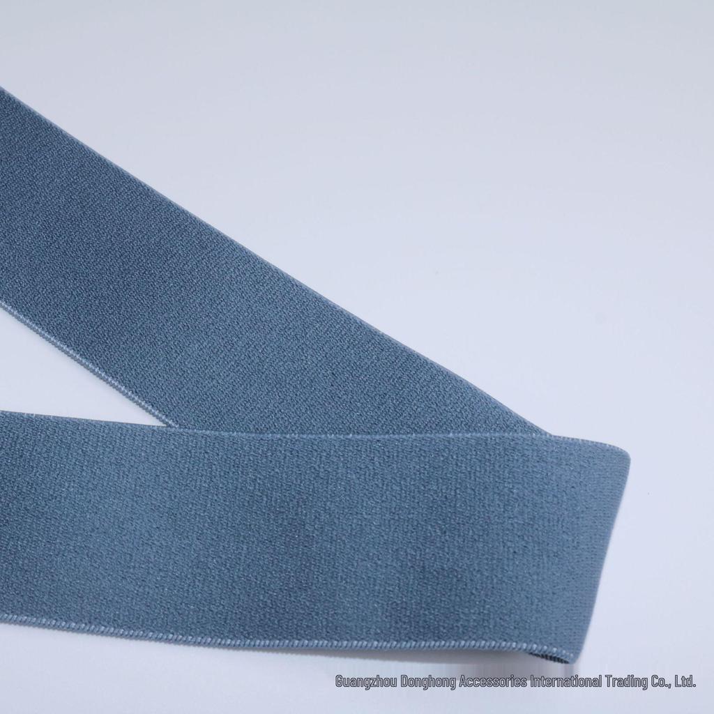 High-Elastic Polyester Imitation Nylon Band for Waistbands and Skirts